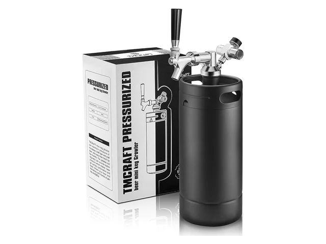 TMCRAFT 128 oz Pressurized Mini Keg Dispenser System